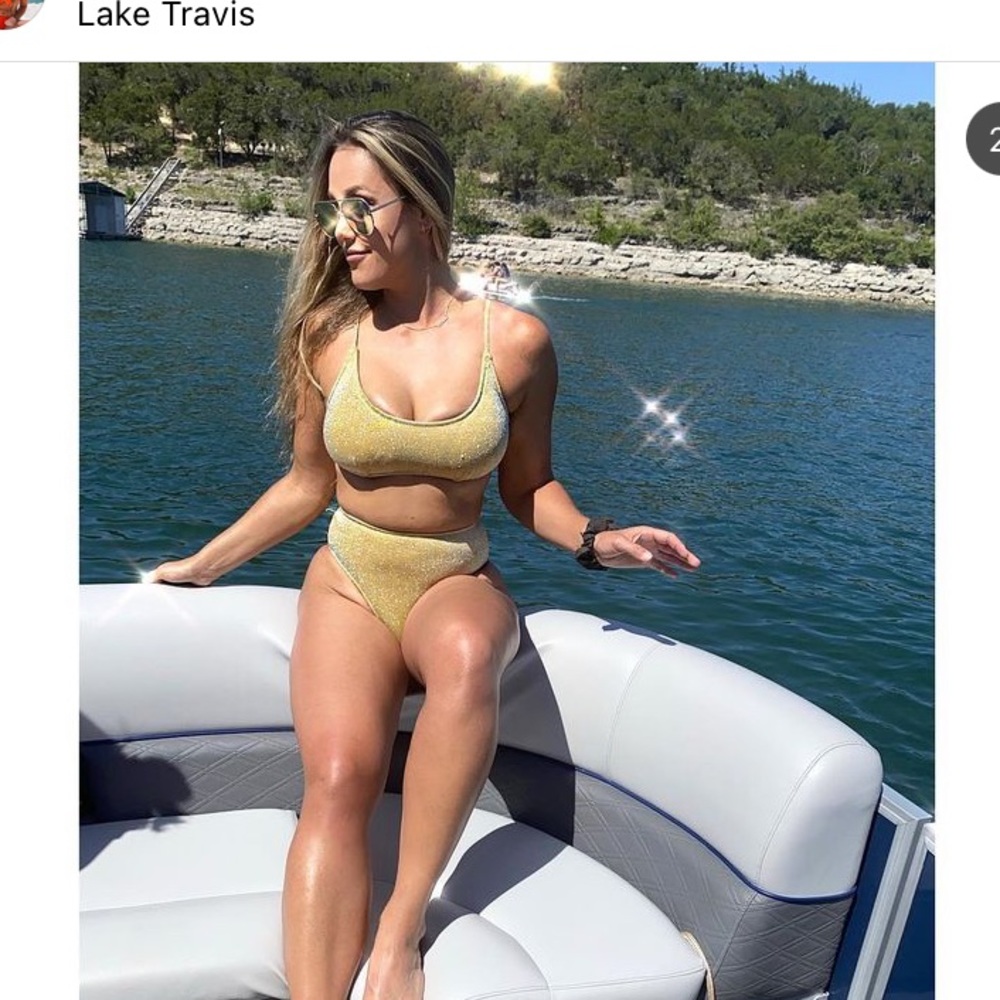 Triangl Kate Gold Bikini